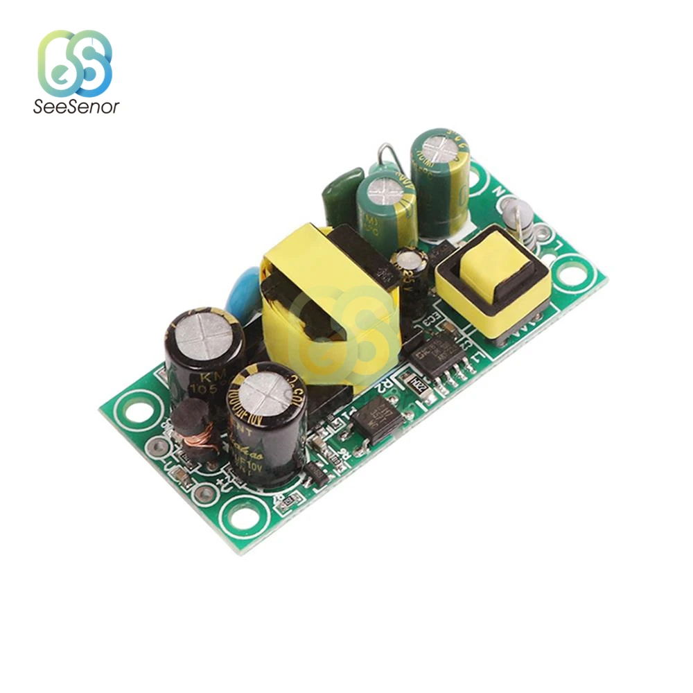 Convertidor de precisión de 5V, 1A, 12V, 24V, 25mA, CA 220V a 5V CC, módulo de fuente de alimentación de transformador reductor|Fuente de alimentación de conmutación| -
