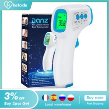 HeTaiDa Infrared Thermometer Digital Front Non-Contact Thermometer Baby Adults Body Accurate Measurement Electronic Thermometer