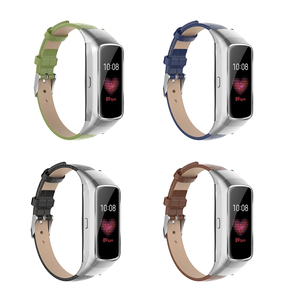 Горячая Замена кожаных наручных часов ремешок для samsung Galaxy fit SM-R370