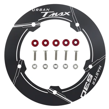 

Motorcycle accessories CNC Aluminum Transmission Belt Pulley Cover For yamaha TMAX 530 t-max 530 tmax530 sx dx 2017