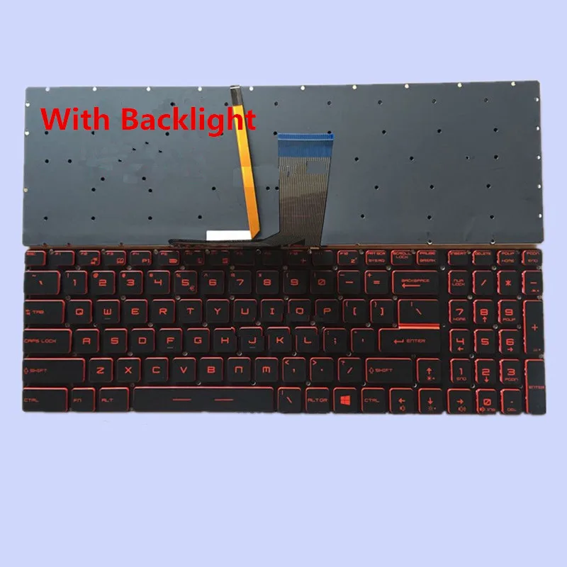 Новинка Клавиатура для ноутбука MSI MS-1796 MS-1799 MS-16J9 MS-1792 MS-1791 с/без Подсветка
