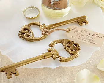 

Key To My Heart Antique Bottle Opene Wedding Party Favor Gift Guest Present