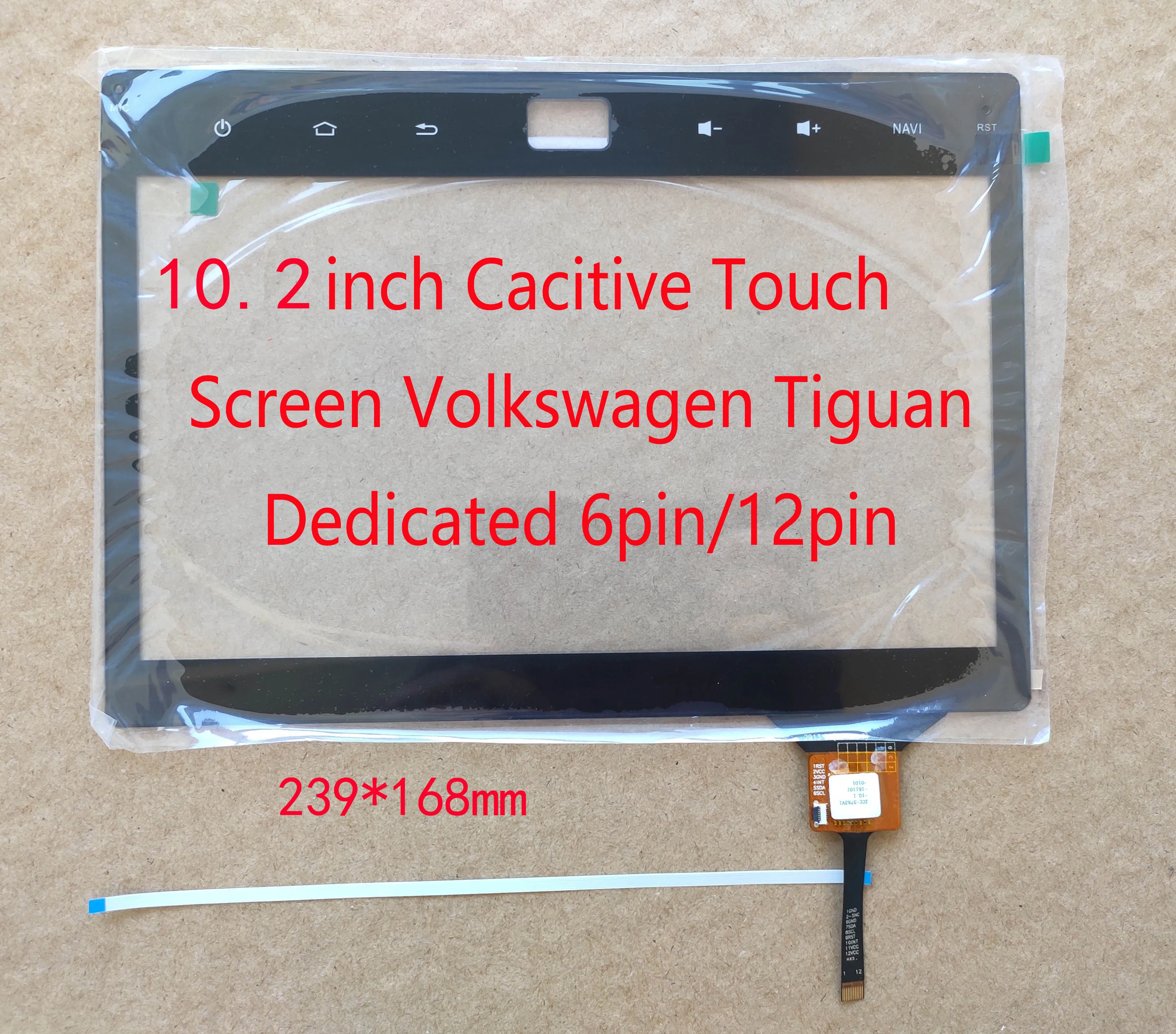 

Автомагнитола Volkswagen Tiguan, 10,2 дюйма, сенсорный экран MP5, GT911 GT9271 GT928, 239*168 мм, для автомобилей, сенсорный экран, выделенный сенсорный экран, ZCC-3793V1