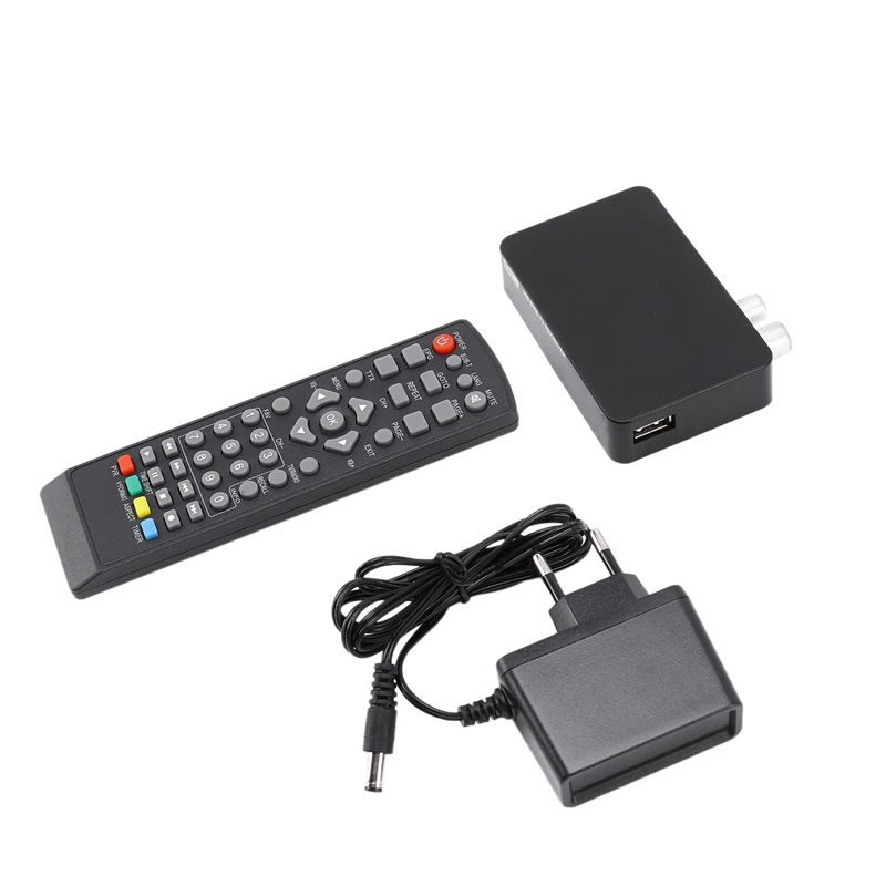 ТВ-приставка K2 DVB-T/T2 3D цифровое видео Эфирное MPEG4 PVR HD 1080P (вилка стандарта ЕС) |