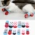 4шт Pet Dog Puppy Cat Shoes Тапочки Нескользящие Носки Pet Cute Indoor for Small Dogs Cats Snow Boots Носки зоотовары