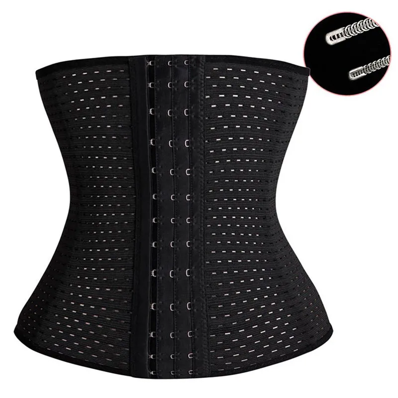 Women Waist Cinchers Ladies Corset Shaper Band Body Building Front
