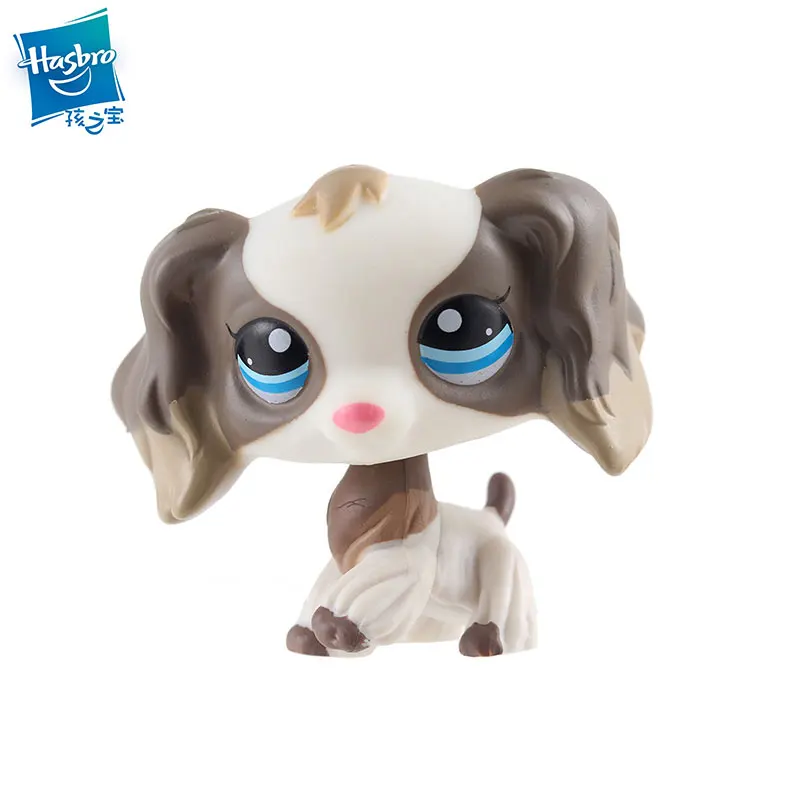 РЕДКИЙ и прекрасный pet shop lps игрушка стоящая короткая шерсть кошка розовая собака оригинальная такса колли большой немецкий дог детская игрушка подарок - Цвет: 31