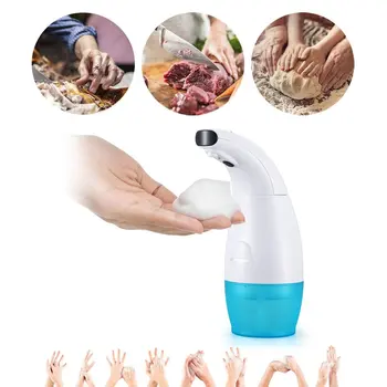 

1 Set Automatic Induction Foam Machine Washable Intelligent Liquid Soap Dispenser Induction Foaming Hand Washing Bathroom
