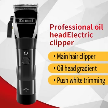 

Electric Hair Trimmer Professional Wireless Rechargeable Hair Clipper For Beard Trimer Body Face Hair Clipper Low Noise Design