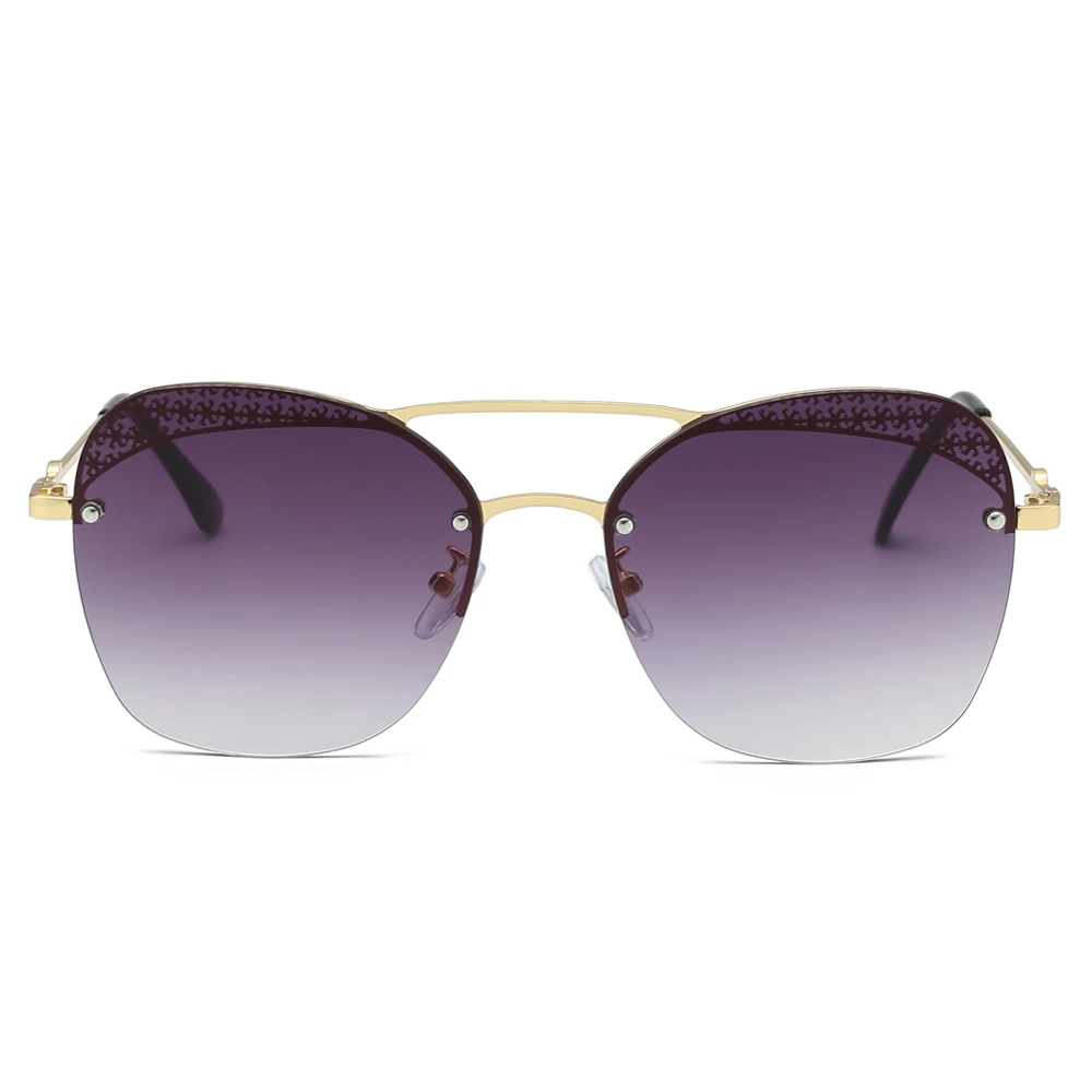 Style 7 Модные женские солнцезащитные очки для велосипеда УФ 400 Защита линзы очки бескаркасные наружные градиентные цветные солнцезащитные очки без оправы - Цвет: Style 7