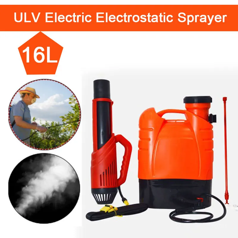 Professional Electrostatic Backpack Sprayer Cordless ULV Electrostatic