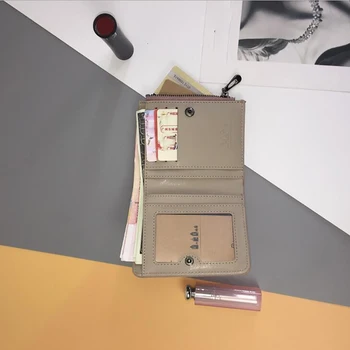 

Short Vintage Style Women Zipper Coin Purses Bag PU Leather Mini Pineapple Printed Women Ladies New Fashion Short Coin Purse