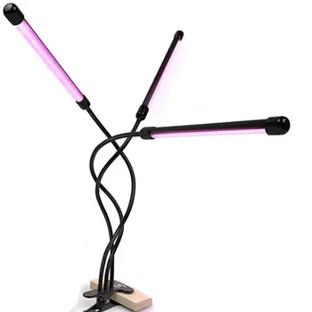 

3 Head LED Grow Light UV Growing Lamp Full Spectrum Indoor Plants Hydroponics Vegetable Indoor Greenhouse Use