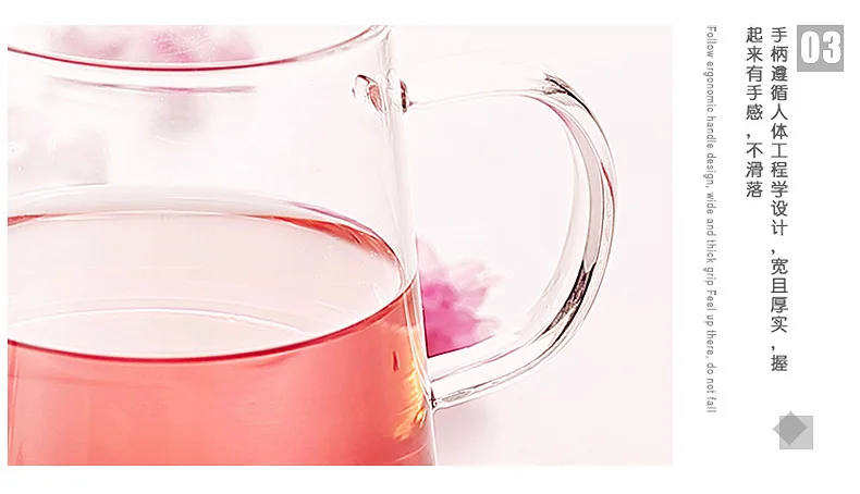 Tomic/Tomic высший сорт стеклянный чайный набор термостойкий фильтр четыре в одном цветочный горшок агент поколение жира