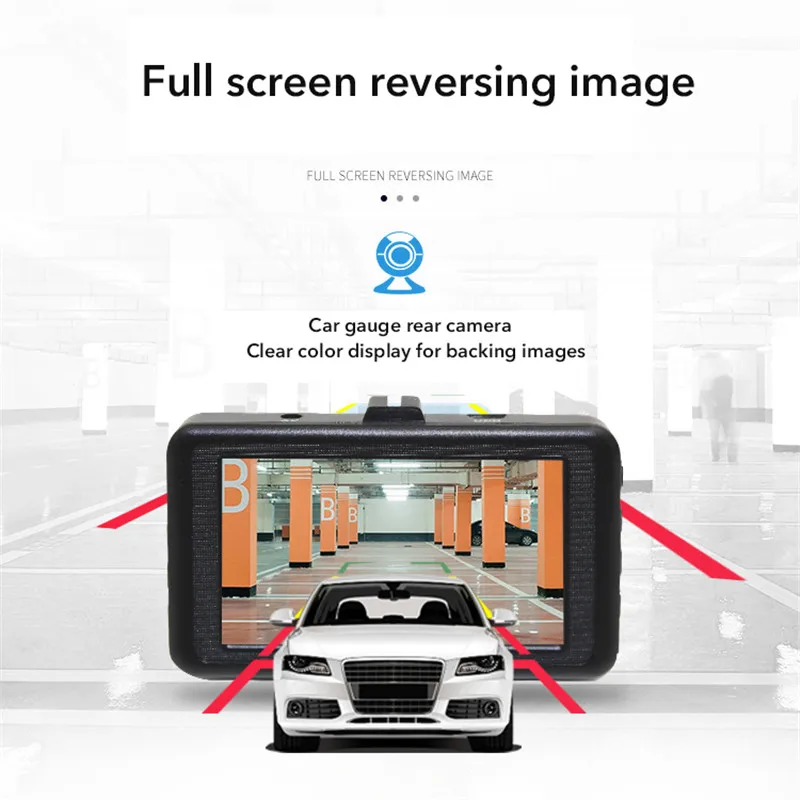 Новая мода 3/3. 2 дюйма Full HD 1080P камера рекордер Автомобильный видеорегистратор Камера 90/170 градусов широкий угол парковки мониторинг тире камера