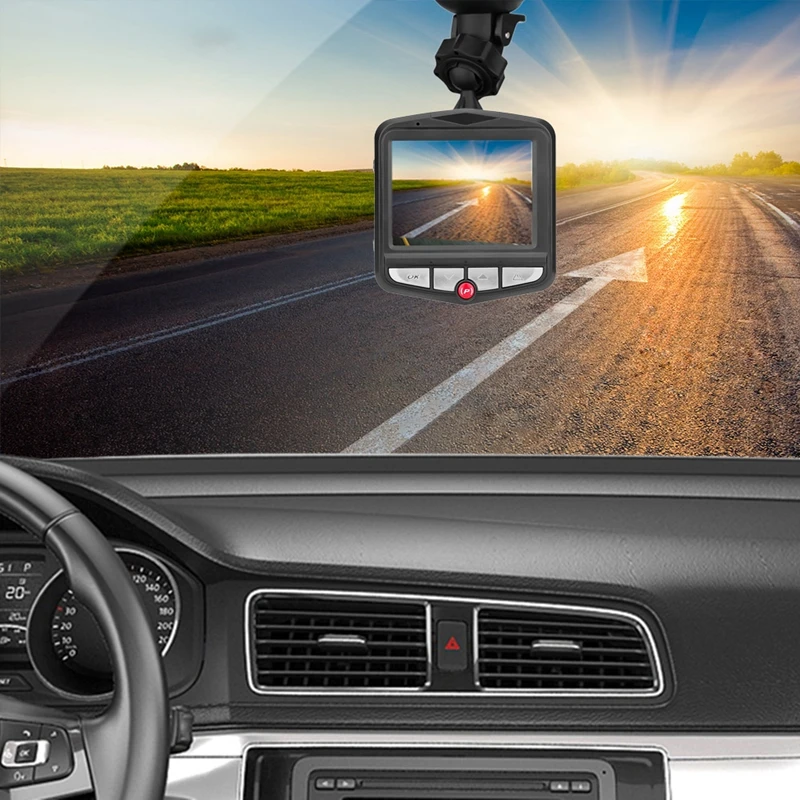 VODOOL 2.4" TFT Screen Full HD 1080P Mini Car DVR Camera Dual Lens 170 Wide Angle Video Recorder Night Vision G-Sensor Dashcam