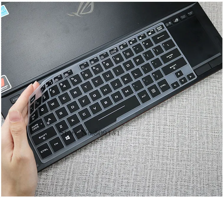 Пылезащищенные силиконовые клавиатуры Чехол для ноутбука asus ROG Zephyrus S GX501GI GX501GS GX501 asus GX531GS GX53 15,6 дюймов ноутбук