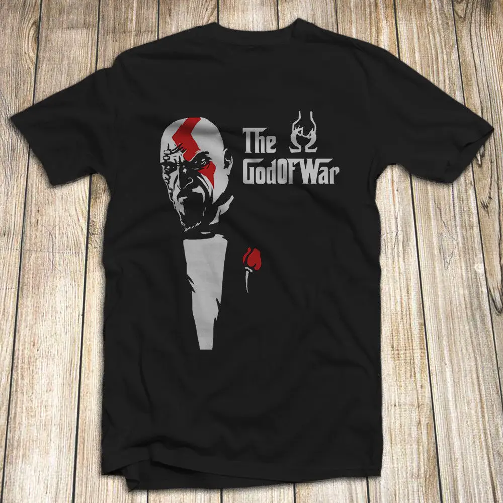

God Of War Men's T Shirt 100% Cotton S-5XL Made In USA Kratos Ghost Of SpartaCool Casual pride t shirt men Unisex Fashion tshirt