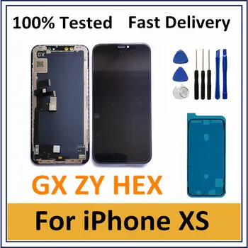 

GX ZY HE OLED LCD Screen For iPhone XS LCD Display Touch Screen Digitizer Replacement LCD For iPhone XS With 3D Touch Digitizer
