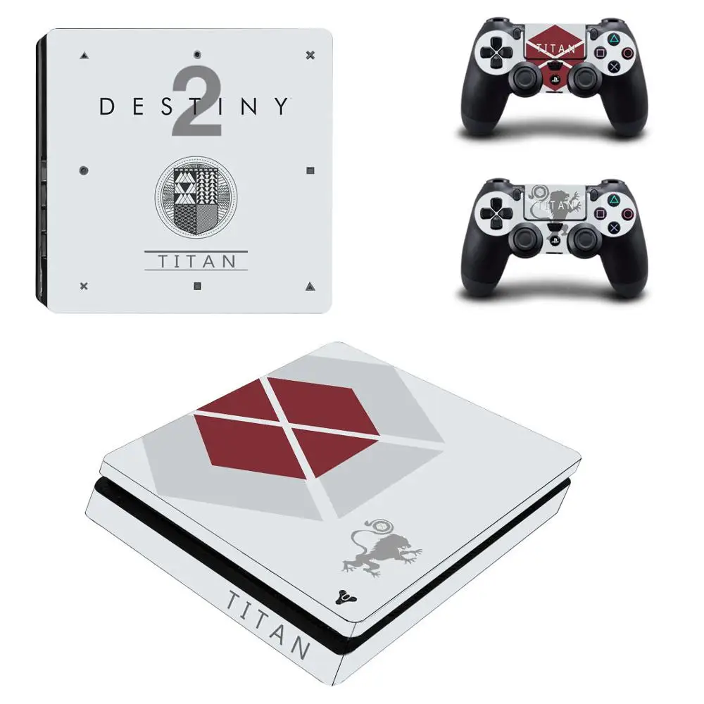 PS4 Slim sticker s Destiny 2 Play station 4 Slim Виниловая наклейка для кожи наклейка Pegatinas для playstation 4 Slim консоль и контроллер
