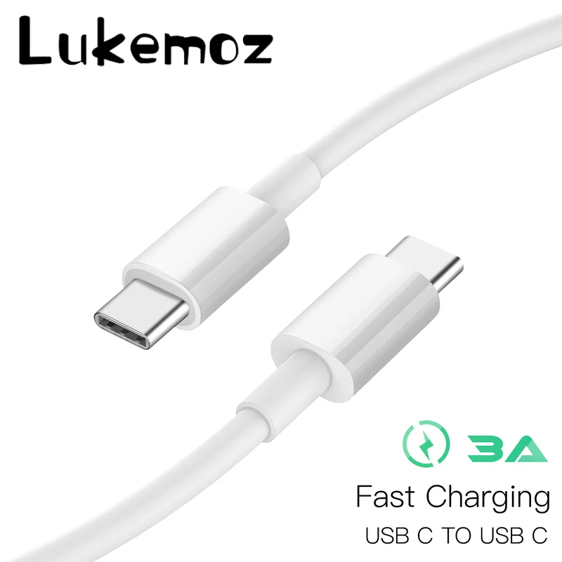 Кабель 3 А usb type-C 3,1, кабель для быстрой зарядки samsung S9, Xiaomi, huawei, Nokia, type C, type C, кабель для зарядки Macbook