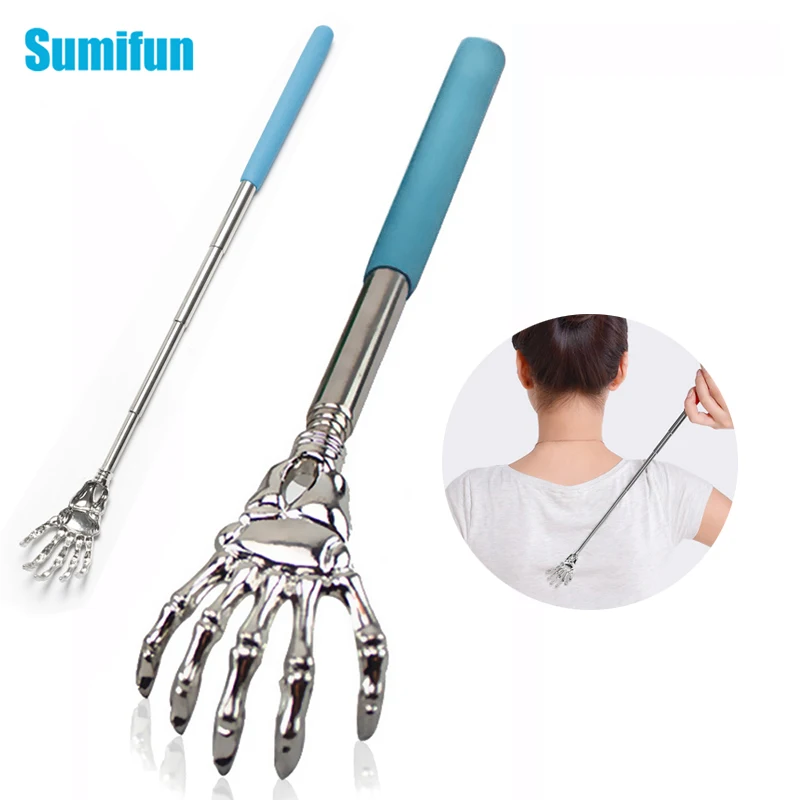 

Telescopic Claw Massager Stainless Steel Back Massage Promotion Back Scratcher for Blood Circulation Relax Health Tool C1945