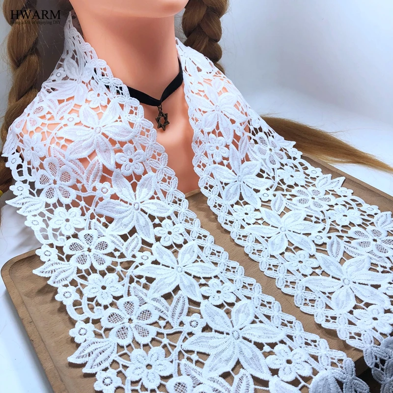 wedding african lace fabric ribbon women trim clothing accessories 5yards For DIY wedding decoration home costura sewing laces