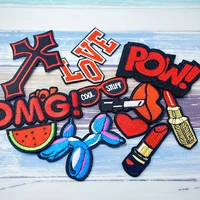 Buy Cute Guitar Music Kiss Patches for T-Shirt: Iron-On Embroidery Appliques for Child Kids' Clothes, Jeans, Stickers, Badges - DOG LOVE - Online - Image 3