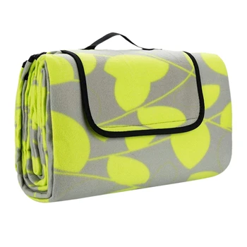 

200 x 200cm Covers Waterproof Picnic Mat Rain Moisture Resistant Large Foldable Mat for Camping Travel Beach Garden Tablecloth (