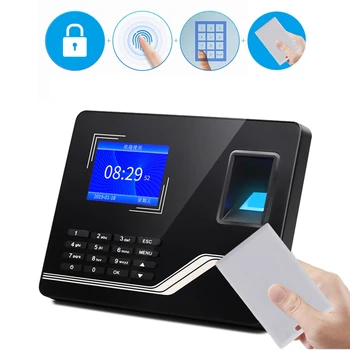 

F20 Attendance Machine Intelligent Biological Fingerprint Password Attendance Machine Employee Sign-In Recorder(EU Plug)