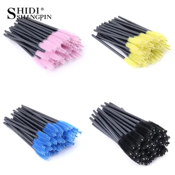 

50Pcs Eyelash Brushes Makeup Brushes Disposable Mascara Wands Applicator Eye lashes Cosmetic Brush Makeups Tools Maquiagem Cilio