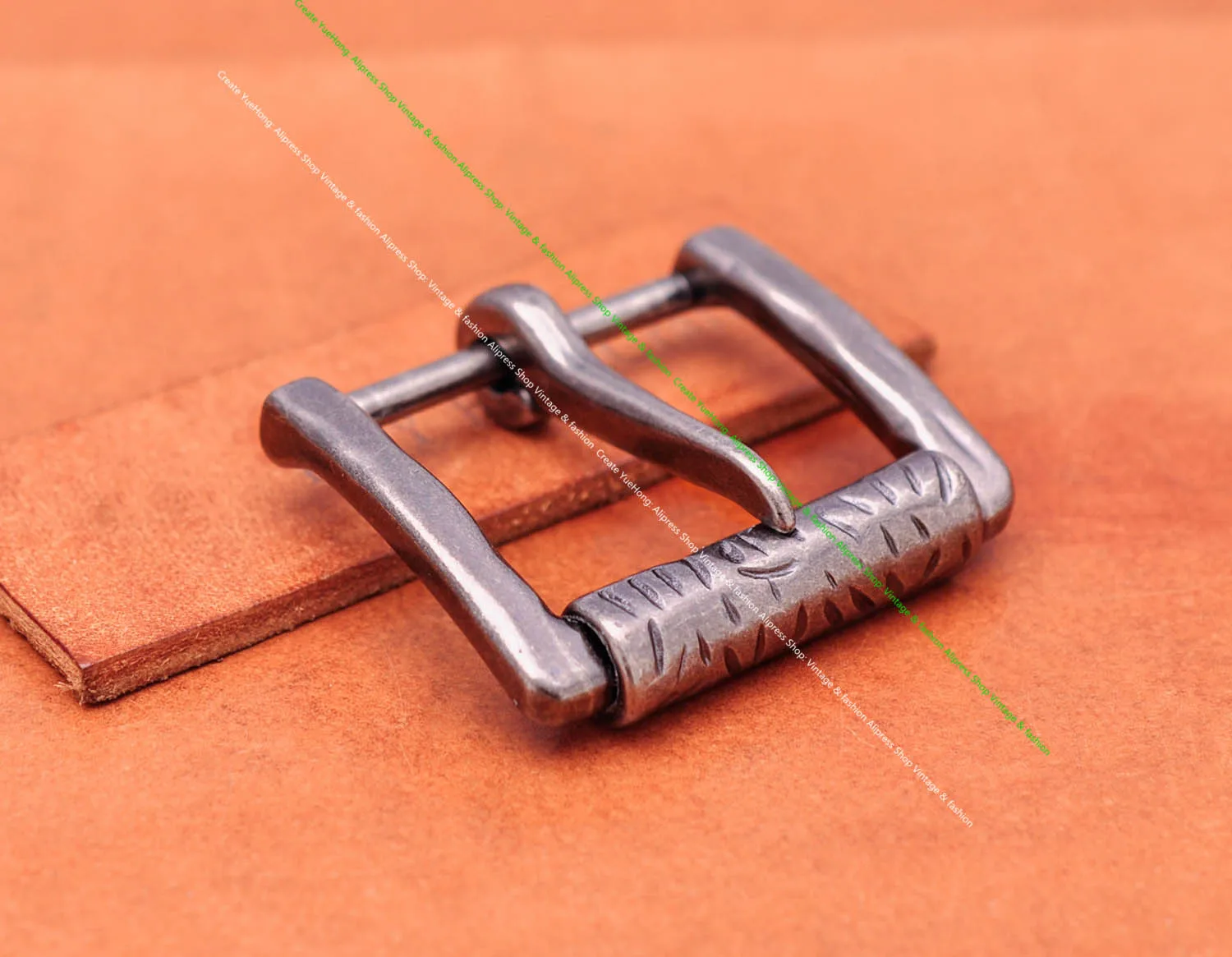 40mm Retro Silber Muster Gravierte Männer Pin Taille Roller Einzelne Zinke Clips Gürtel Schnalle Ersatz Für Leathercraft Gürtel – Detail 6