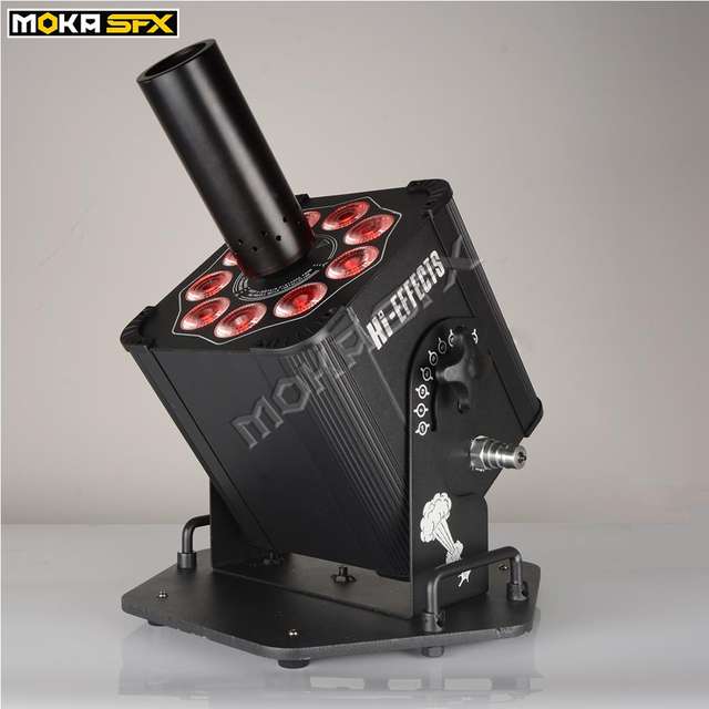 New LED RGB CO2 Jet Machine without Ice residue led co2 cannon Stage