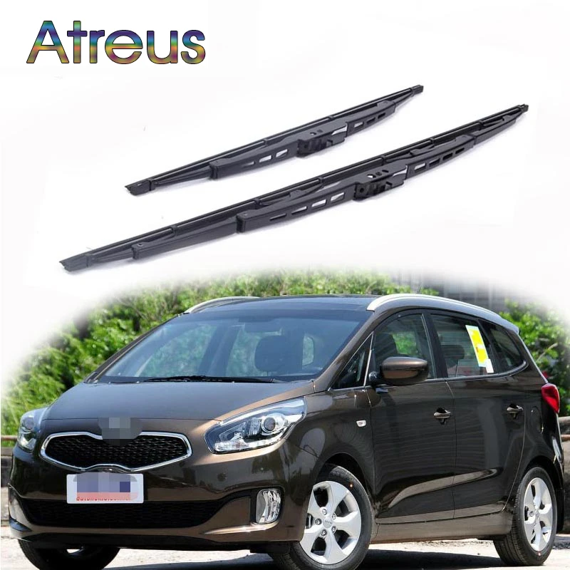 Atreus 2pcs High Quality Long Life Rubber Front Wiper Blades For Kia