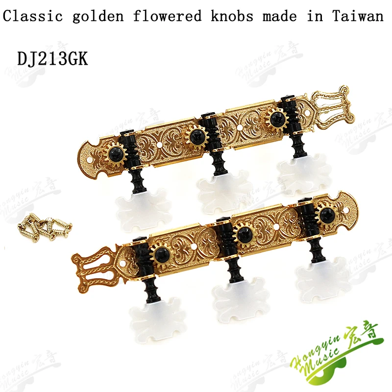 1 компл. Золотая фотонастройка колышки машинные головки тюнеры детали