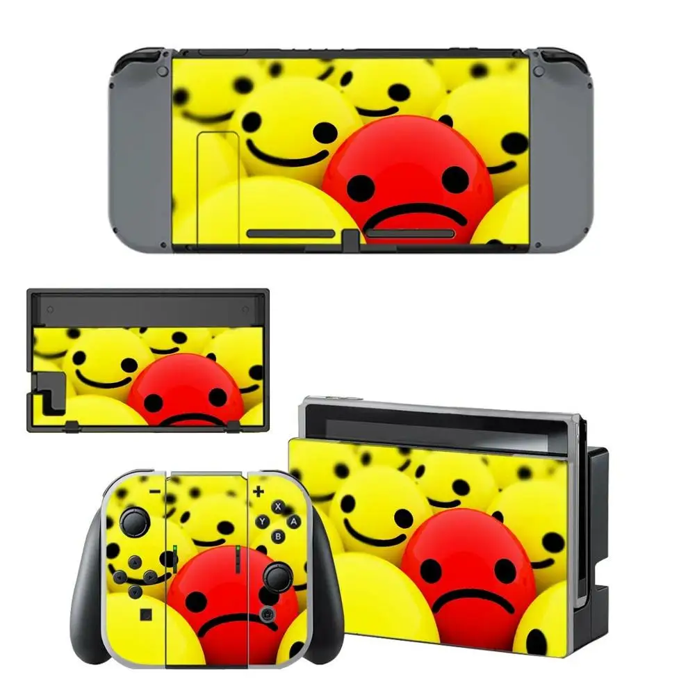 Новые наклейки для nintendo switch для nintendo Switch консоли Joy-con контроллер док-станции наклейки