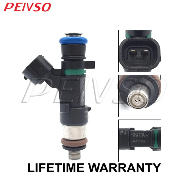 PEIVSO 16600-7Y000 0280158005 топливный инжектор для NISSAN Quest 04-09 Maxima 04~ 08 Altima 05~ 06 Murano 03~ 04 3.5L V6