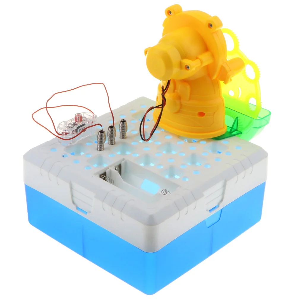 DIY  Assembled Electric Circuit Science Kit Kids Student Physical Educational Toy