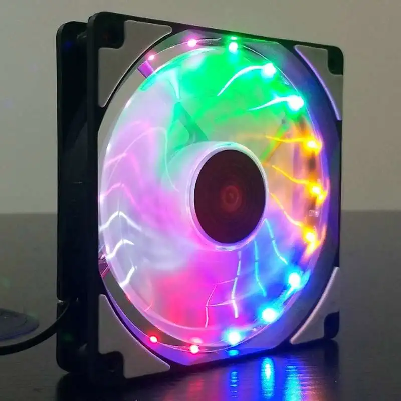 3 шт Coolmoon 120 мм 6Pin PC охлаждающий вентилятор многослойный регулируемый RGB светильник с подсветкой бесшумный компьютерный кулер охлаждающий вентилятор для процессора