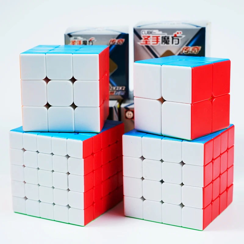 Shengshou Legend 2x2 3x3 4x4 5x5 магический куб без наклеек игра профессиональный вращающийся