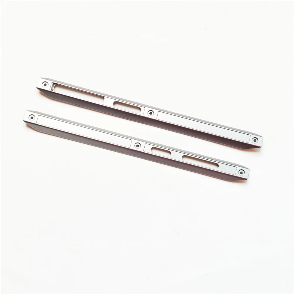 100% 오리지널 Doogee S40 하우징 전면 쉘 중간 측면 프레임 하우징 케이스 중간 + 전원 볼륨 SOS 버튼 수리 부품