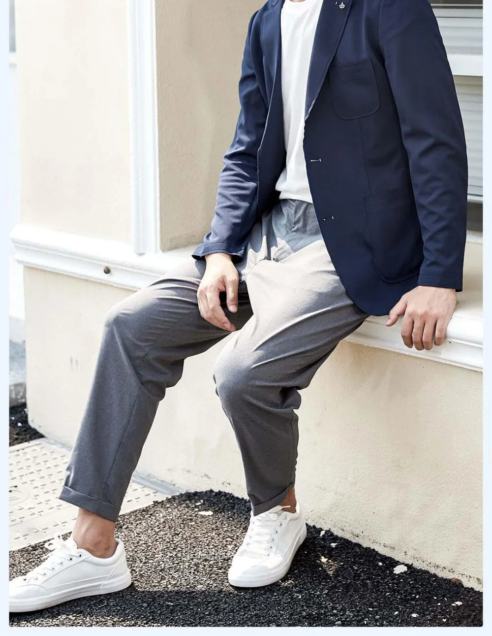 Xiaomi для мужчин Proease Вязание Мода роскошный Slim Fit мужской пиджак удобный мягкий костюм свадебный бизнес смокинг-пиджак пальто
