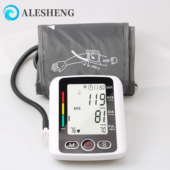 

Automatic Digital Arm Blood Pressure Monitor Heart Beat Rate Pulse Meter Tonometer Sphygmomanometer