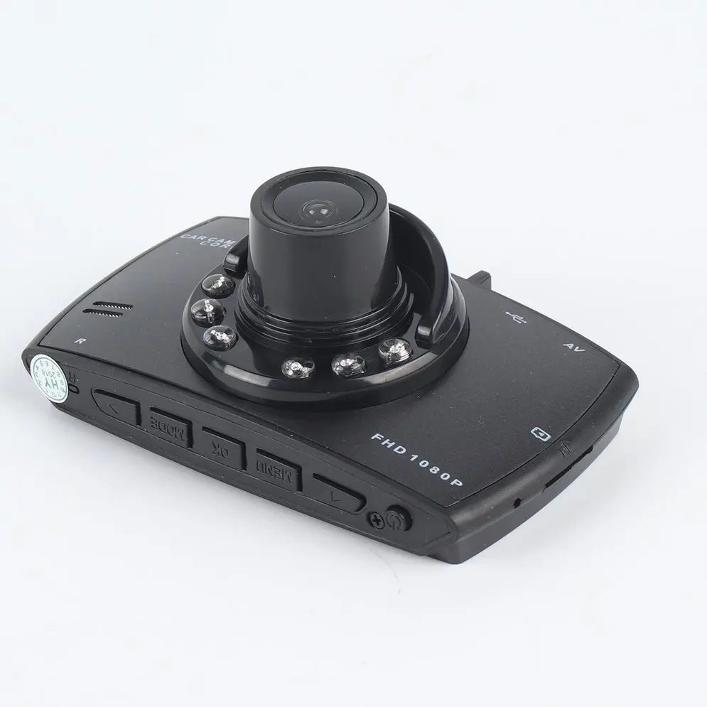 Профессиональный 1080P 2,7 дюймов HD lcd двойной объектив Автомобильный видеорегистратор с ночным видением