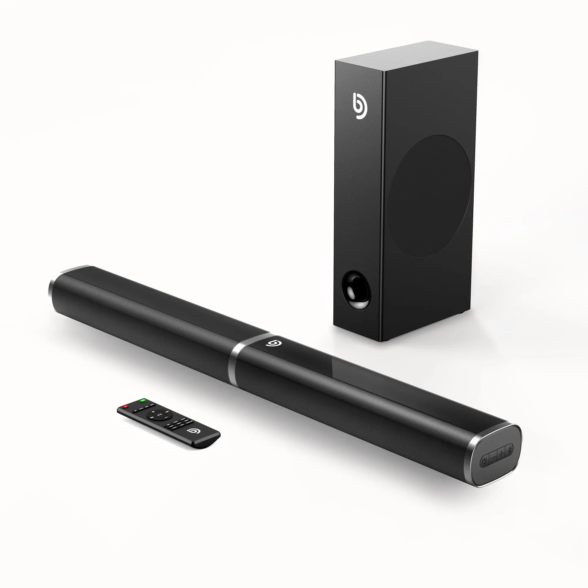 BOMAKER 190W 2 1 TV Soundbar Home 