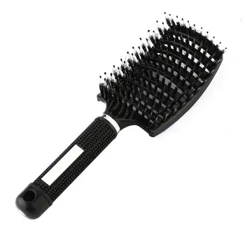 

Women Hair Scalp Massage Comb Bristle & Nylon Hairbrush Wet Curly Detangle Hair Brush for Salon Hairdressing Head Massager