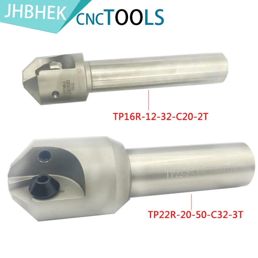 Fresa Per Smussatura Utoolmart – Gambo 1/2'', D 1-3/4'', 45°, In Carburo, Per Legno