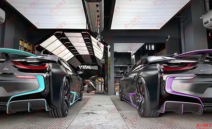 Z ART углеродное волокно aerokit для BMW I8 2014 2019 комплект тюнинга углеродного волокна