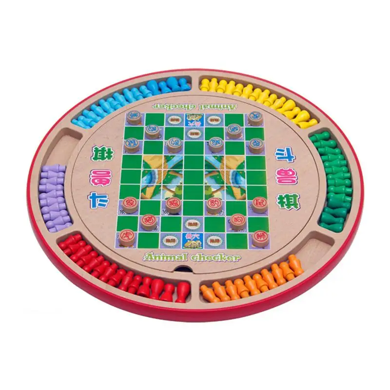Настольная игра, игрушка, забавная, интересная, многофункциональная, деревянная, креативная, 10 в 1, шахматная игра, развивающая игрушка для детей, детей