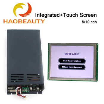 HeaBeauty 808nm 뷰티 레이저 반도체 모듈 컨트롤러 올인원 전원 공급 장치 + 터치 스크린